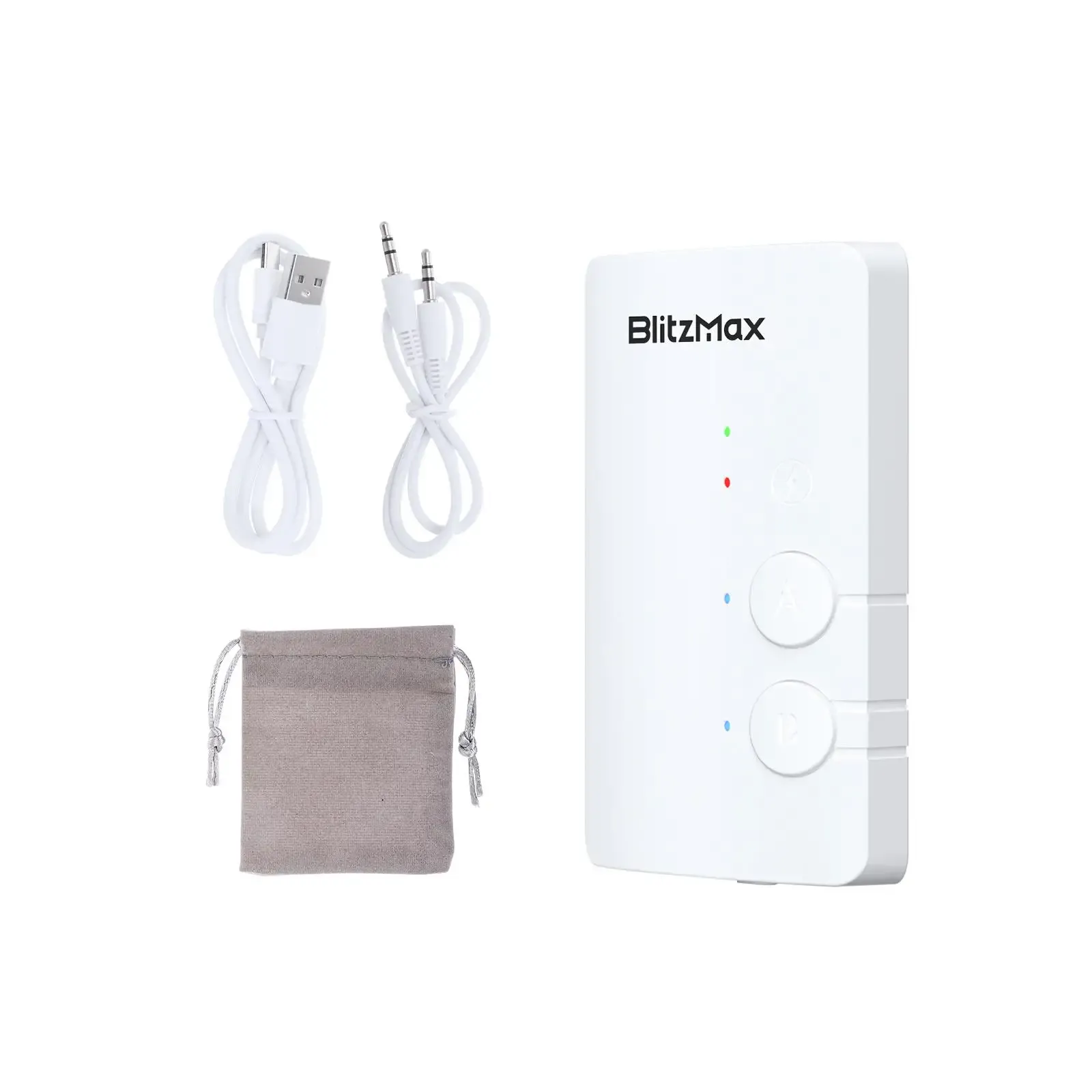 משדר/מקלט Bluetooth 5.2 BlitzWolf BM-LE505 למחשב, טלוויזיה ורמקולים חוטיים