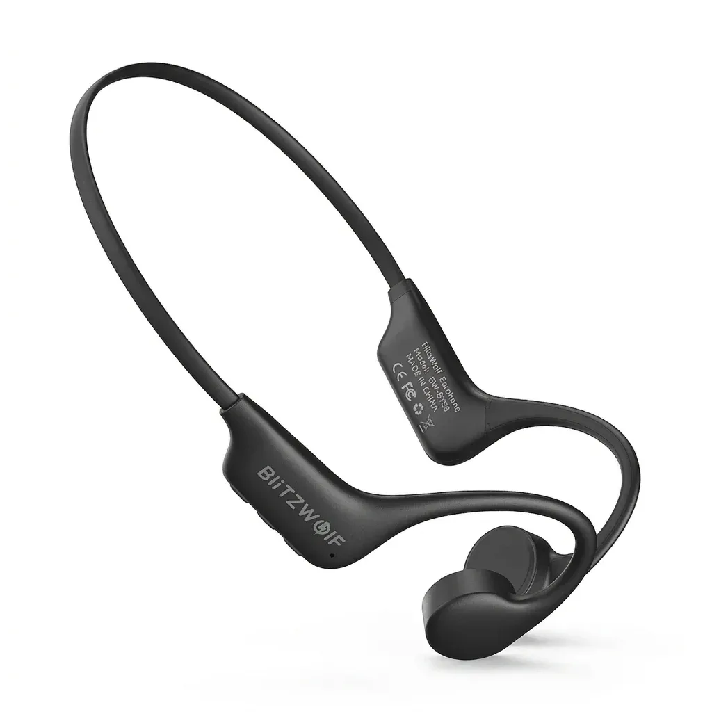 אוזניות ספורט Bone Conduction BlitzWolf BW-BTS8 עם זיכרון 32GB ועמידות למים