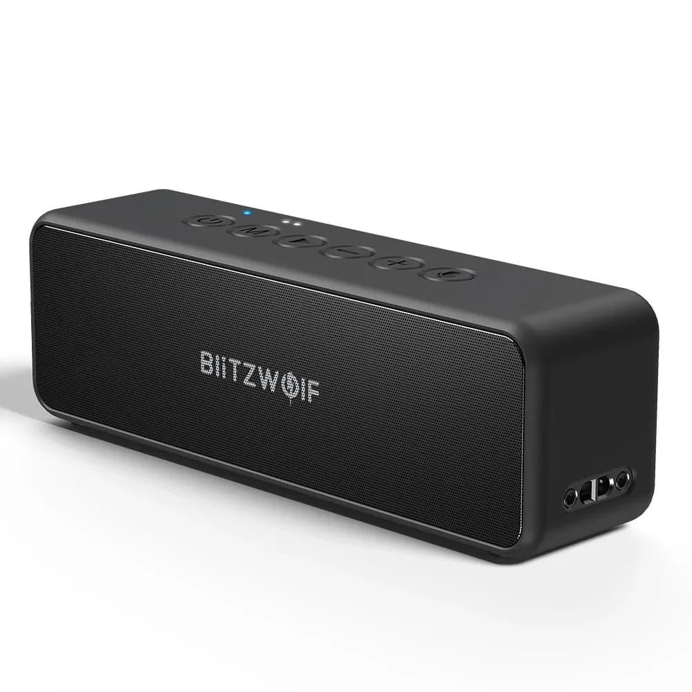 רמקול בלוטות' נייד BlitzWolf 30W עם בס כפול ועמידות למים