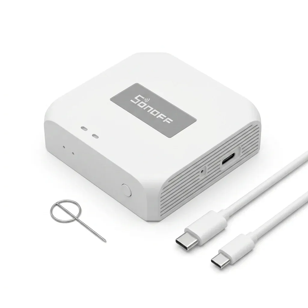 שער ZigBee חכם SONOFF ZB Bridge-P לניהול רשת ביתית מקושרת