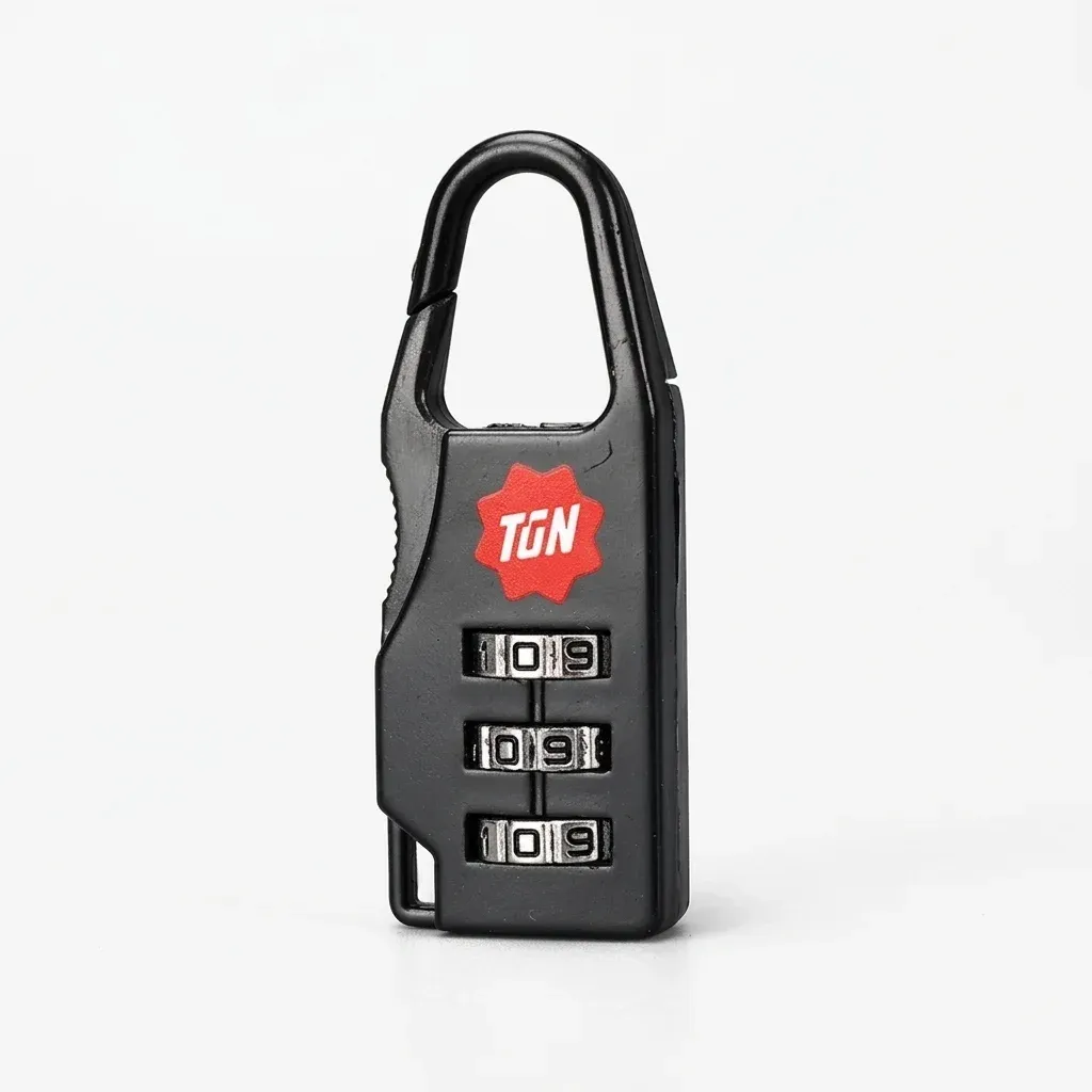 מנעול קוד קומפקטי למזוודה ולתיק נסיעות Tigernu