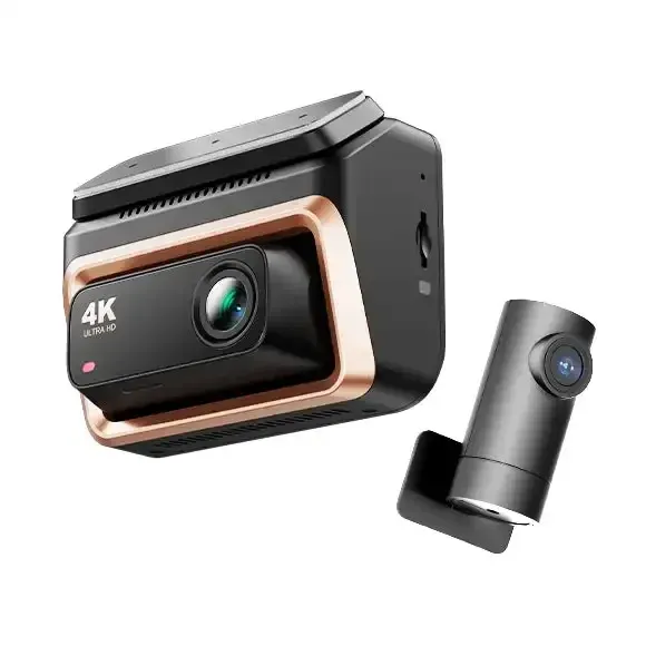 מצלמת דרך DDPAI Z60 Pro 4K עם מסך מגע 3 אינץ׳ וחיבור חכם