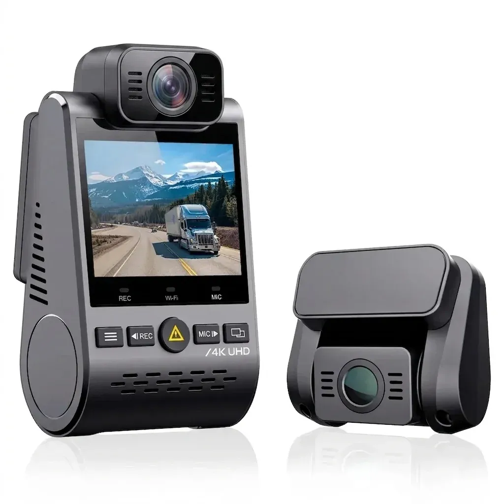 מצלמת דרך Viofo A129 Pro Duo 4K קדמית ואחורית