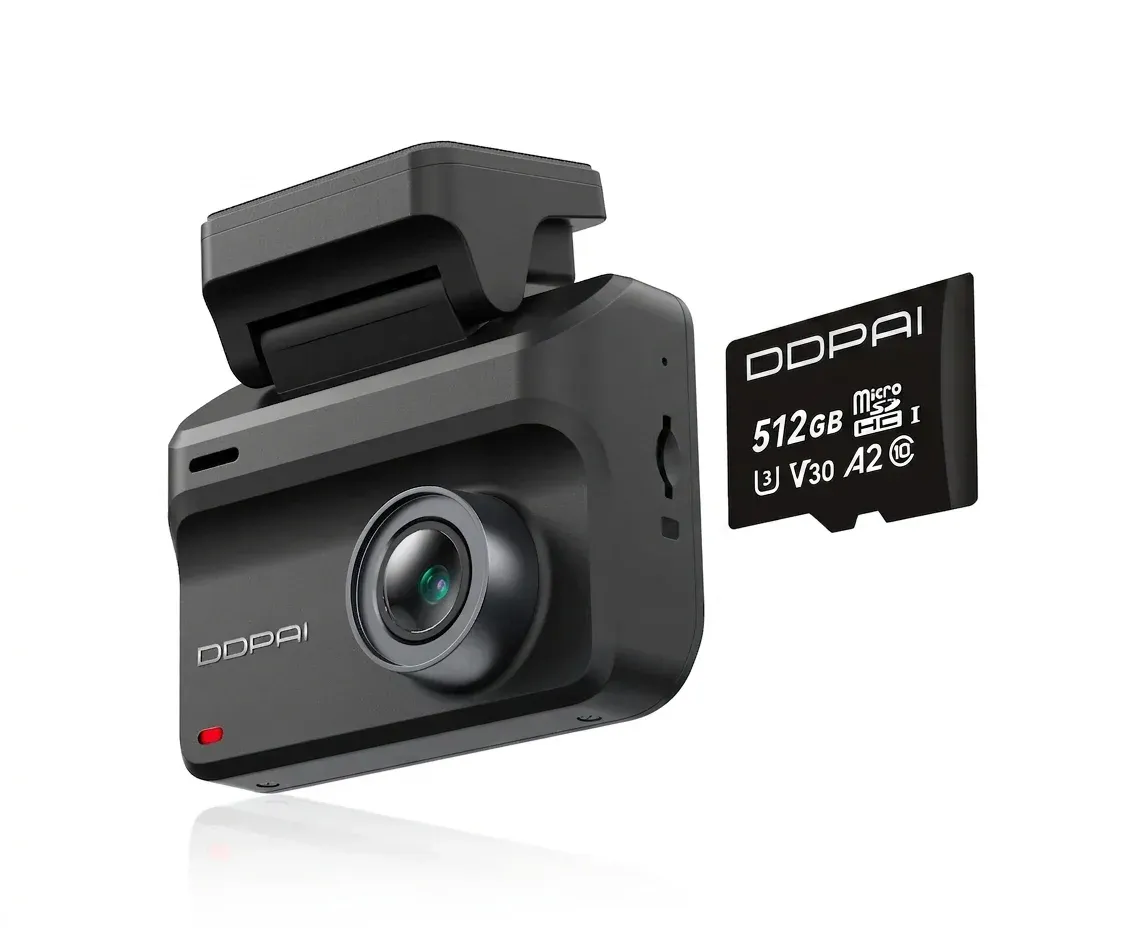 מצלמת דרך DDPAI Z50 Pro 4K עם GPS, Wi‑Fi ומצב חניה