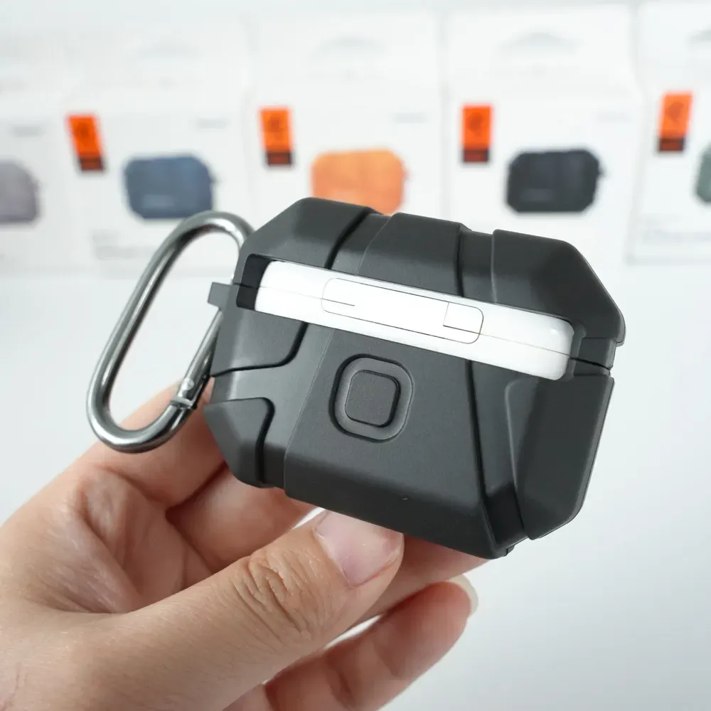 כיסוי מגן קשיח Spigen Rugged Armor לאוזניות AirPods