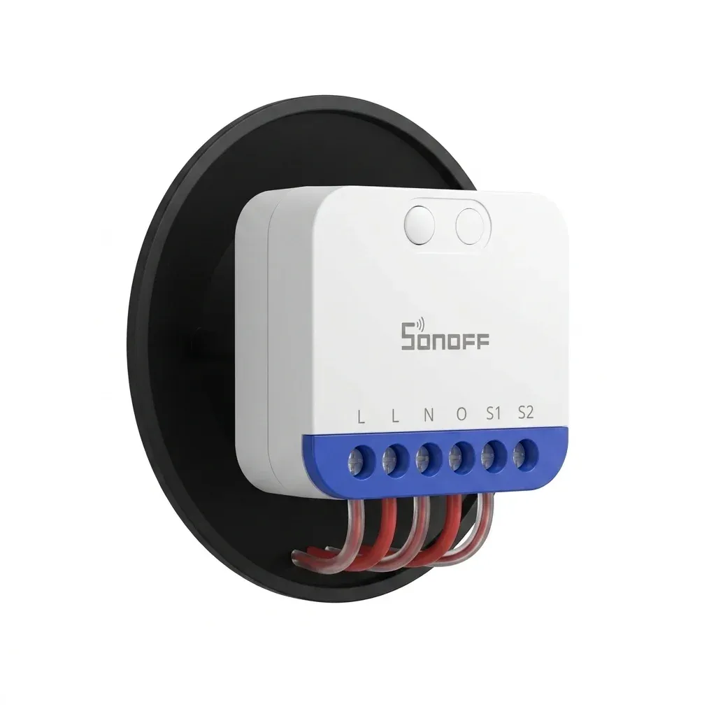 מתג עמעום חכם SONOFF MINI-DIM עם Matter ותמיכה רחבה
