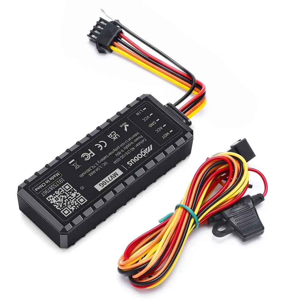 עוקב GPS 4G מוסתר לרכב MiCODUS MV710G עם ניתוק דלק מרחוק