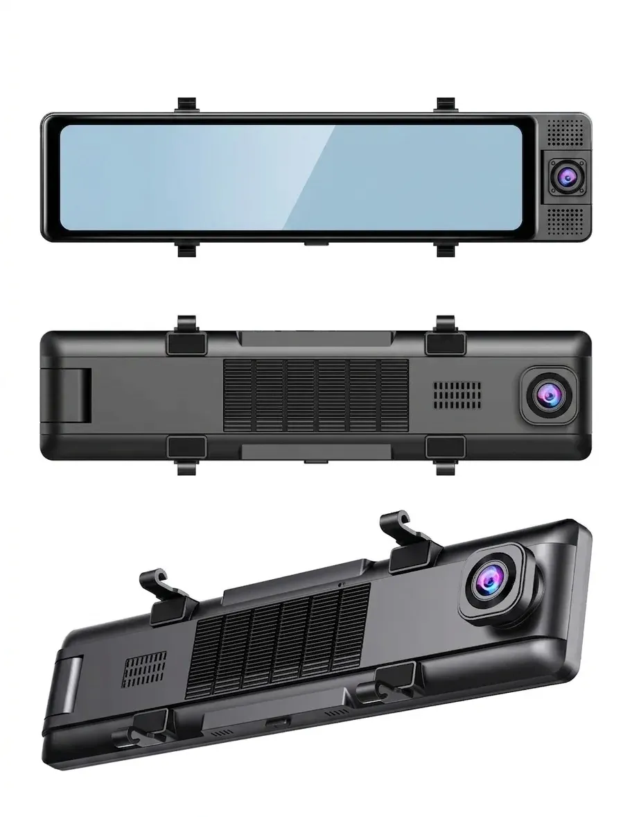 מראת דרך חכמה H330 עם שלוש מצלמות