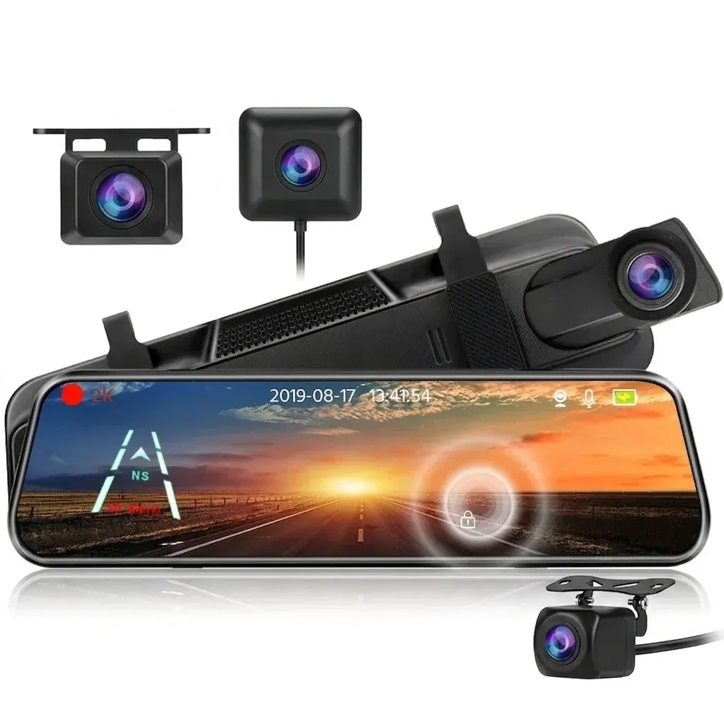 מראת דרך חכמה E-ACE עם מצלמות