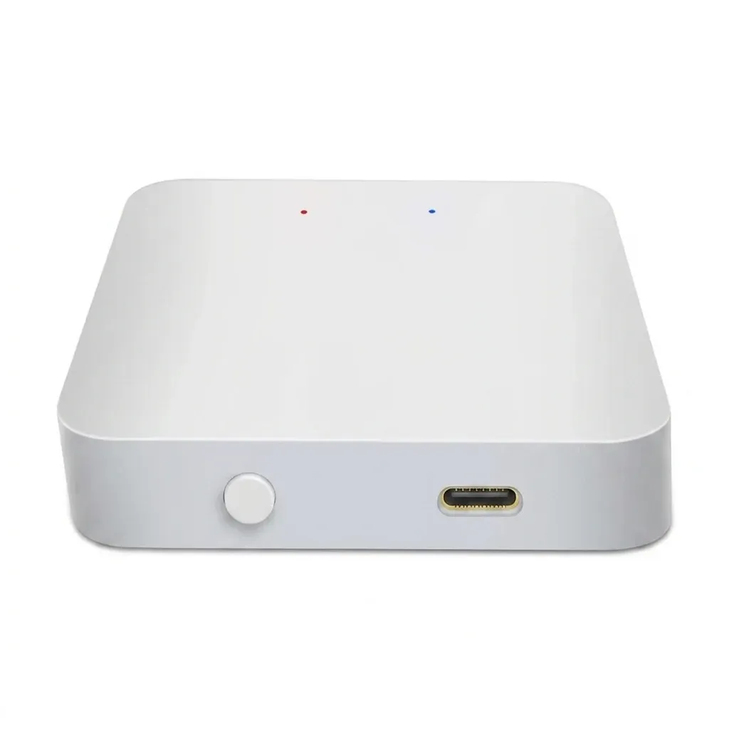 שער חכם לבן של Tuya עם USB-C